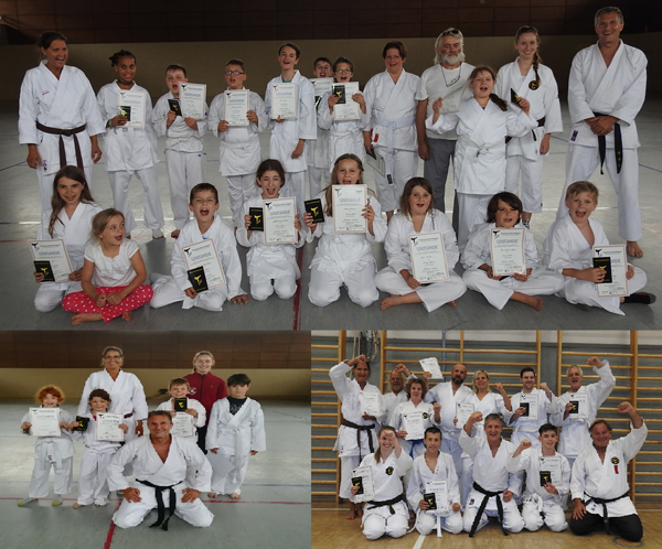 TV Beckingen / Abteilung Karate: Prüfungen zum gelben Gürtel